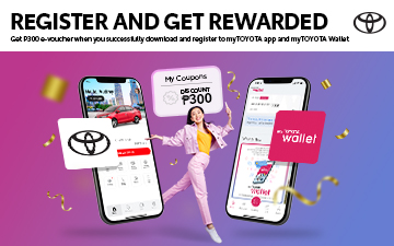 MyTOYOTA App and myTOYOTA Wallet Promo Mechanics
