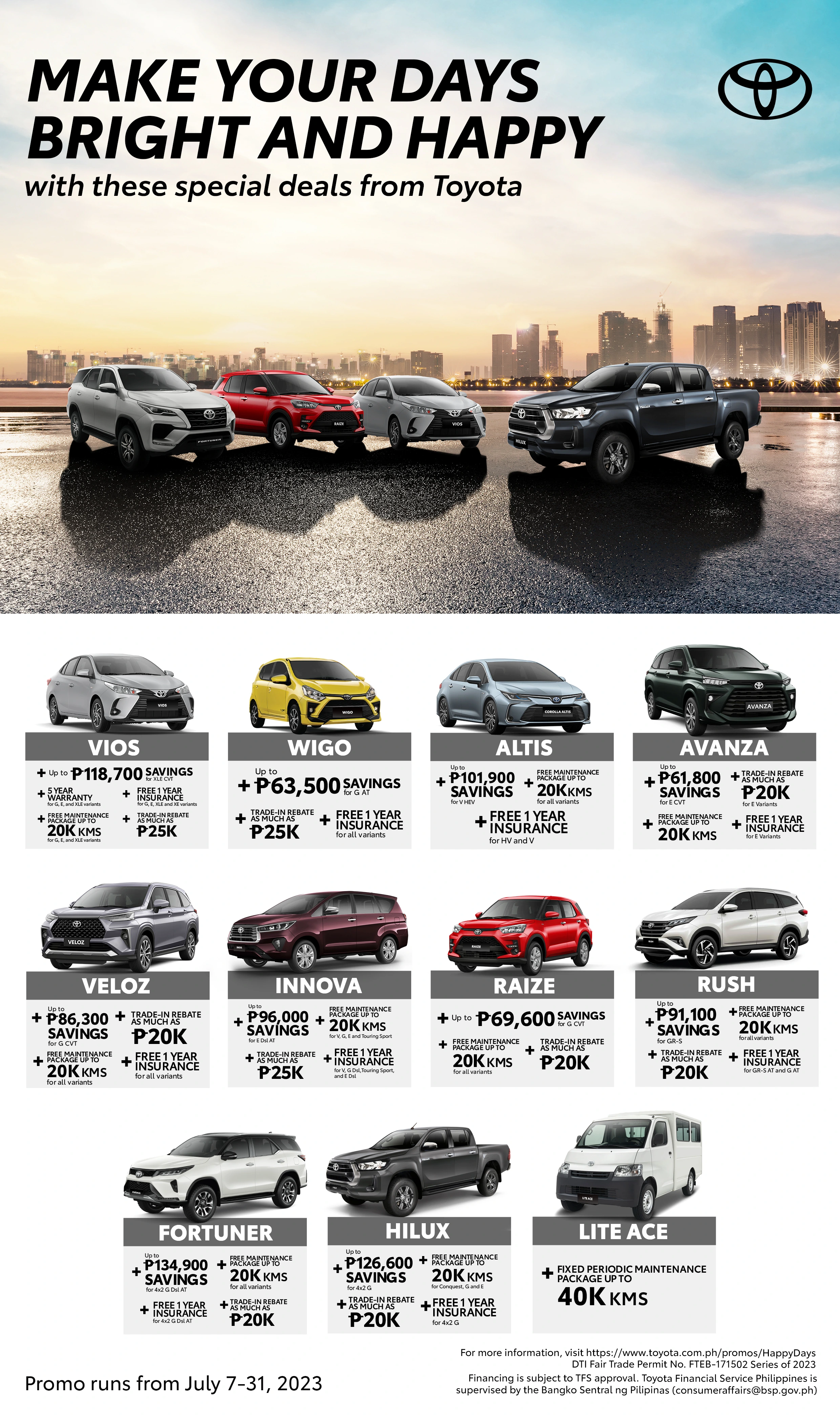 Happy Days | Toyota Motor Philippines